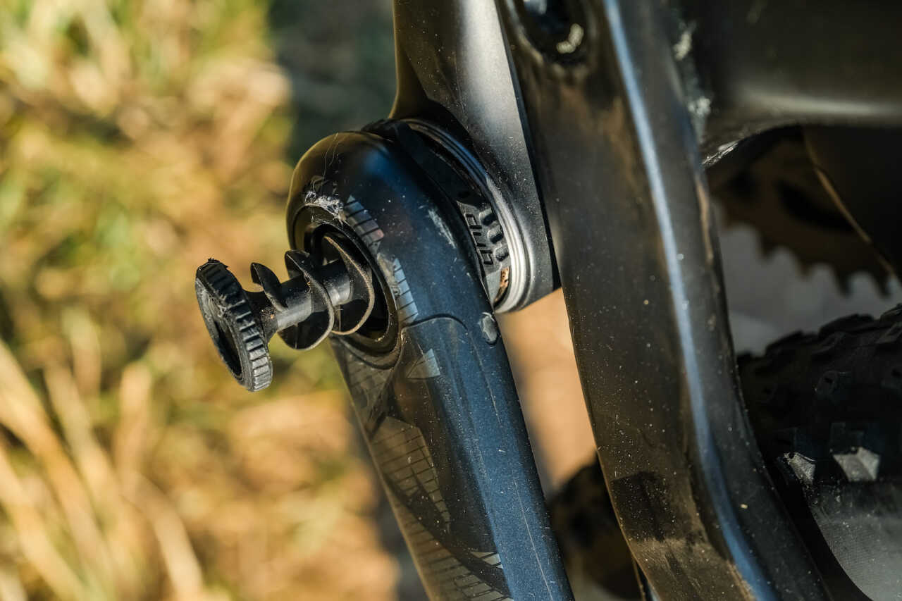 review of mountain bike racer ambrosi massimiliano trek's supercaliber bicycle on location in johannesburg south africa for bike network