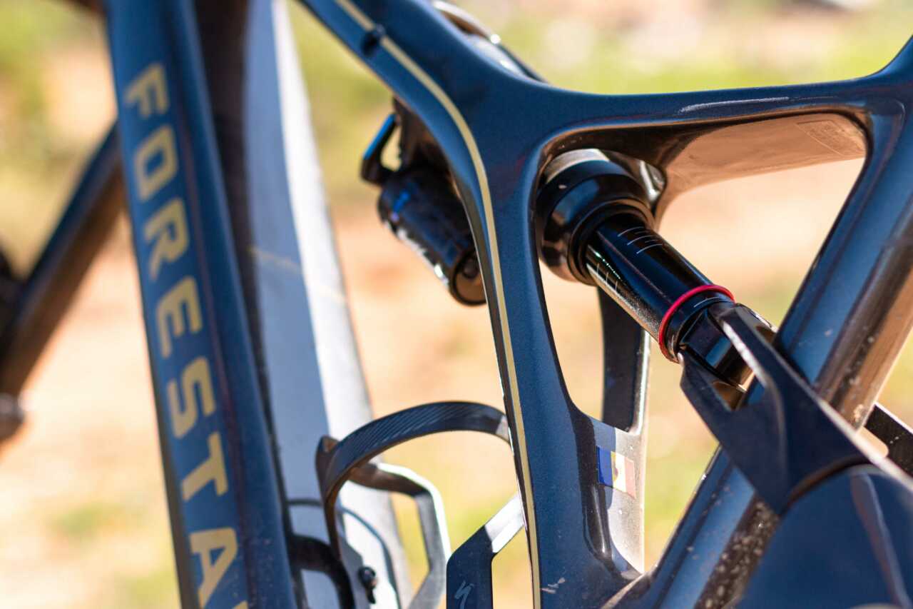 forestal siryon pedal-assist enduro mountain bike as reviewed by myles kelsey of bike network shot in tokai mtb in cape town south africa