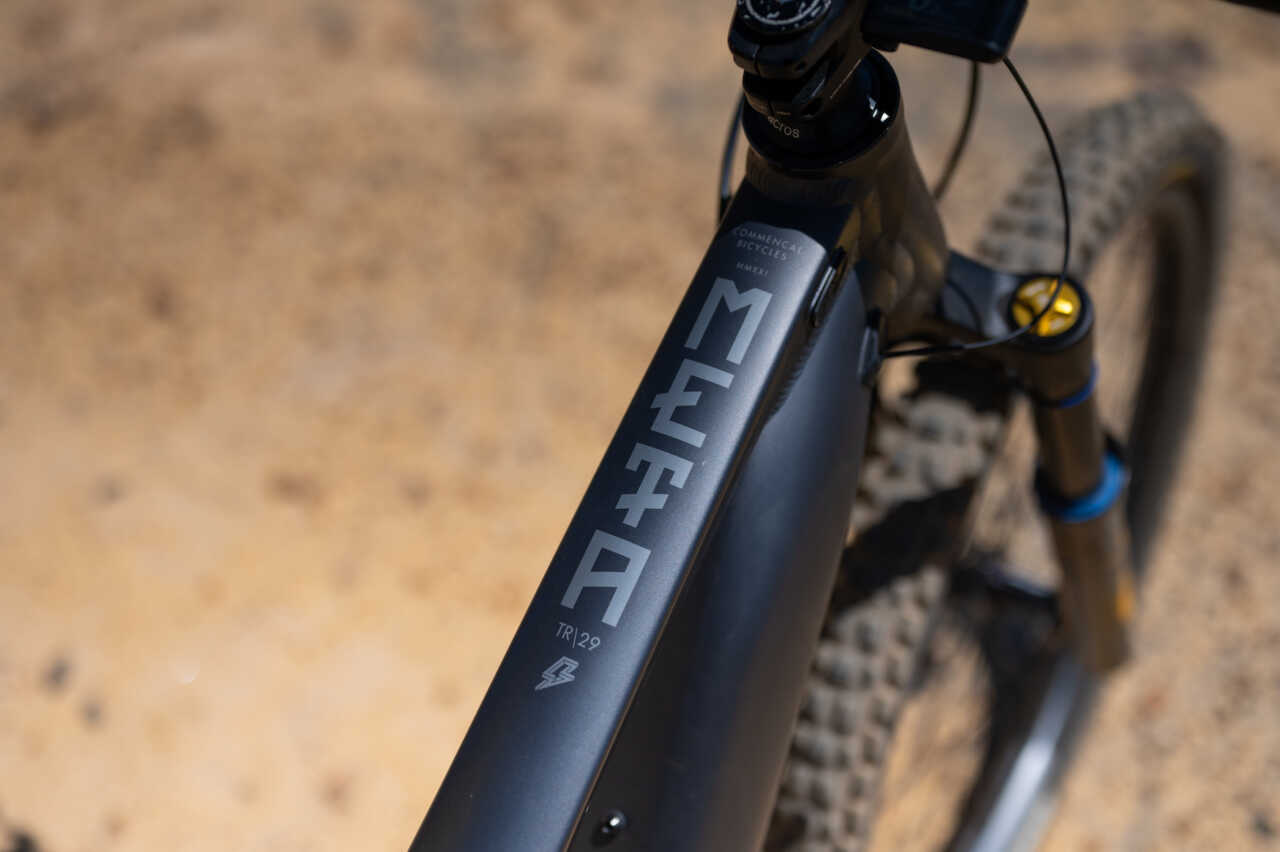 myles kelsey reviews the commencal meta power tr electric mountain bike with ohlins suspension in the tokai mtb trails in cape town south africa for bike network