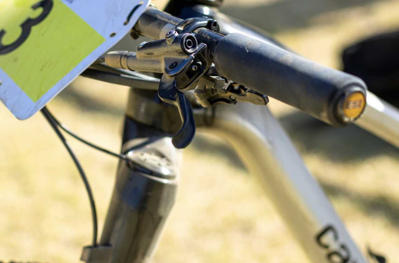 alan hatherly's cannondale mountain bike as used at the 2023 south african mountain bike cup in stellenbosch and featured on bike network by myles kelsey