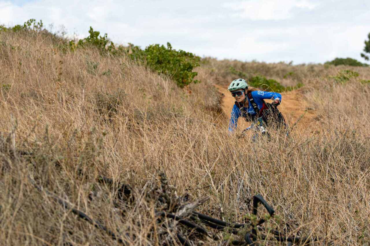 coverage of the western cape enduro mountain bike race from rhebokskloof wine estate in paarl, western cape, south africa on the 4th of march 2023