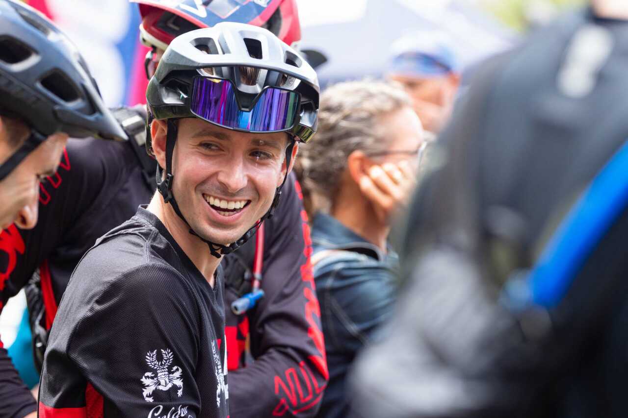 coverage of the western cape enduro mountain bike race from rhebokskloof wine estate in paarl, western cape, south africa on the 4th of march 2023