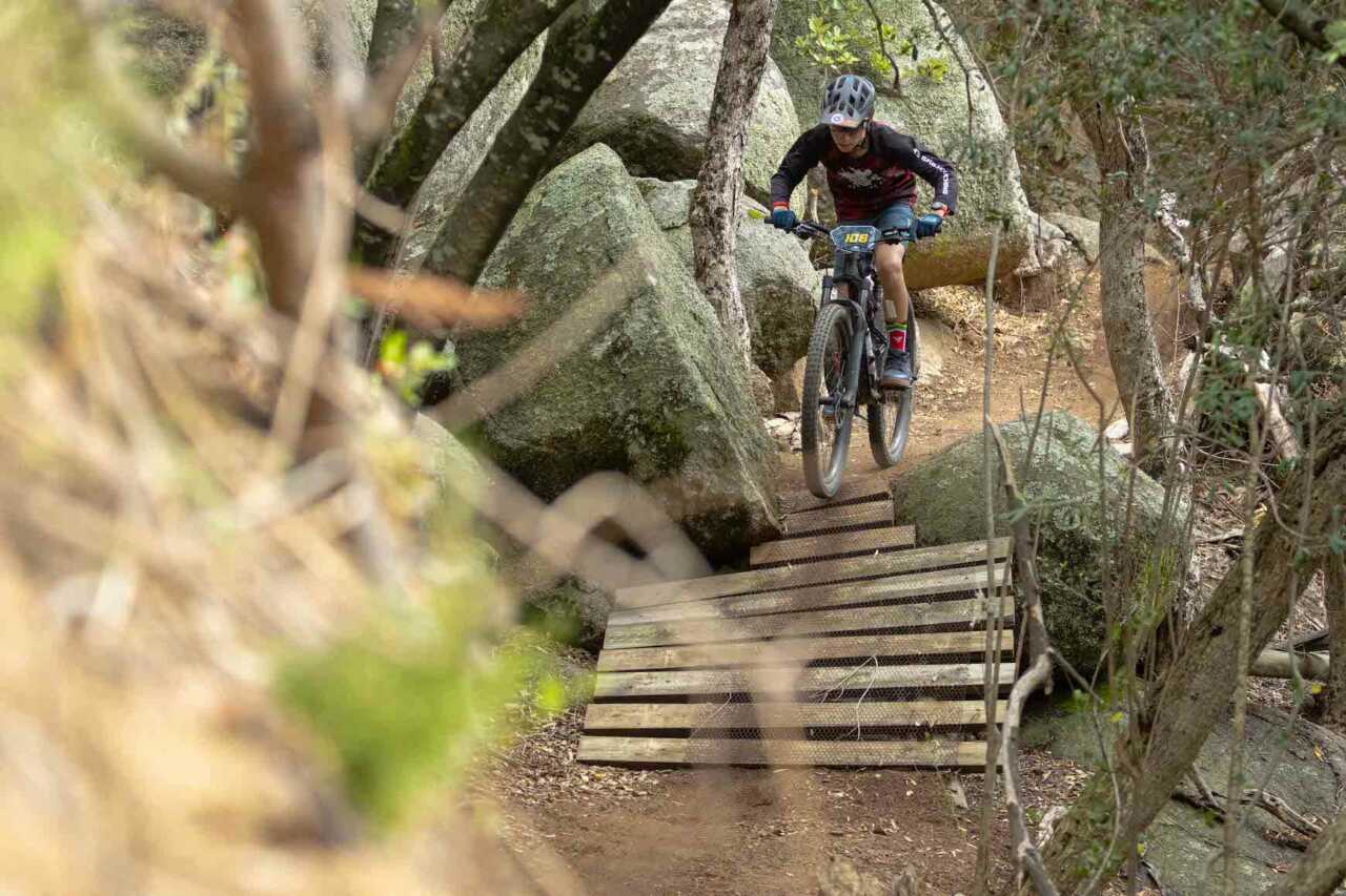 coverage of the western cape enduro mountain bike race from rhebokskloof wine estate in paarl, western cape, south africa on the 4th of march 2023