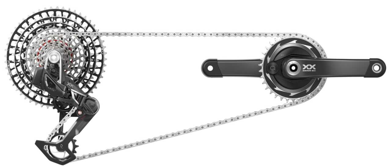 take a closer look at the new sram transmission drivetrains
