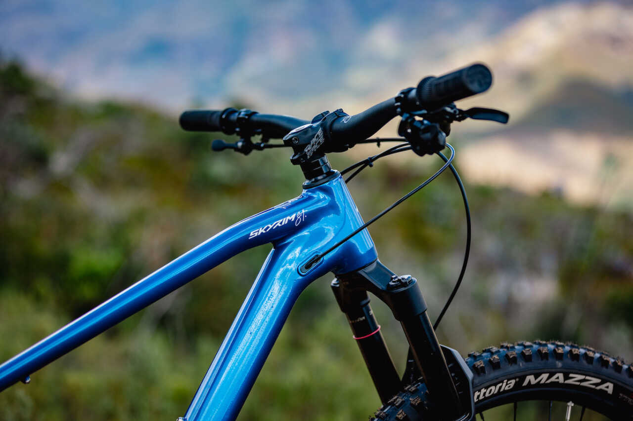 26 march 2024 - cape town; SOUTH AFRICA | review of the titan racing skyrim mountain bikes as published on bike network by myles kelsey