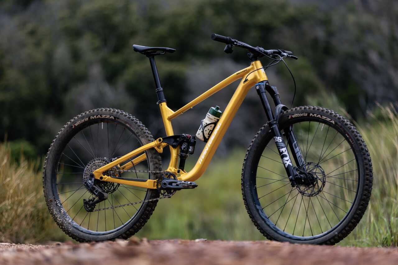 26 march 2024 - cape town; SOUTH AFRICA | review of the titan racing skyrim mountain bikes as published on bike network by myles kelsey