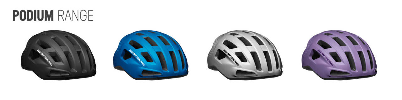 2 february 2026, cape town, SOUTH AFRICA | details on the new titan racing podium bicycle helmet as published on bike network
