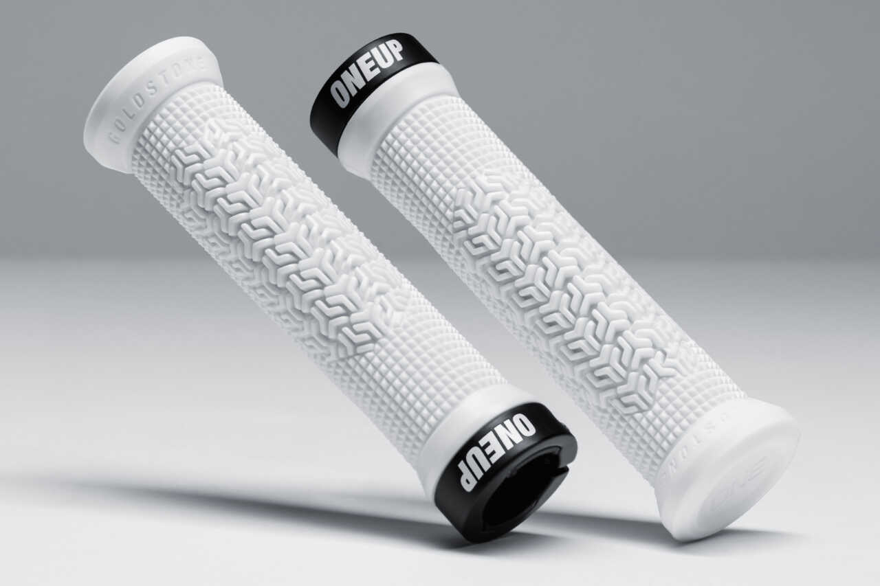 4 february 2026, cape town, SOUTH AFRICA | details on the new jackson goldstone signature grip by oneup components as published on bike network