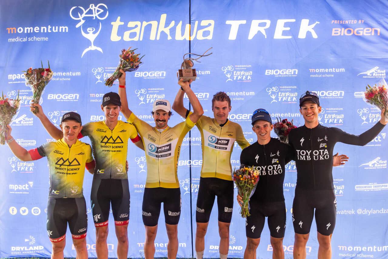 8 february 2026, cape town, SOUTH AFRICA | final results 2026 tankwa trek mountain bike stage race as published on bike network