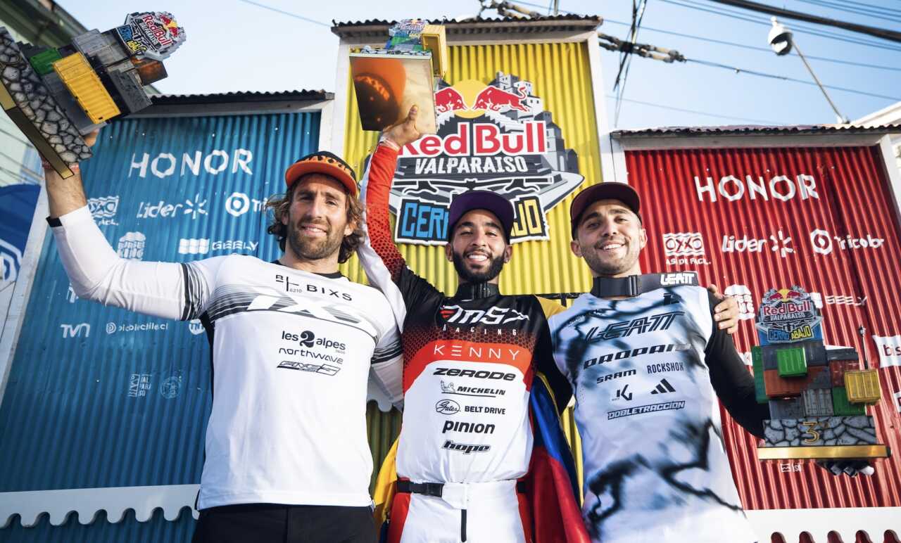 16 february 2026, cape town; SOUTH AFRICA | results of the 2026 red bull street race in chile as published on bike network