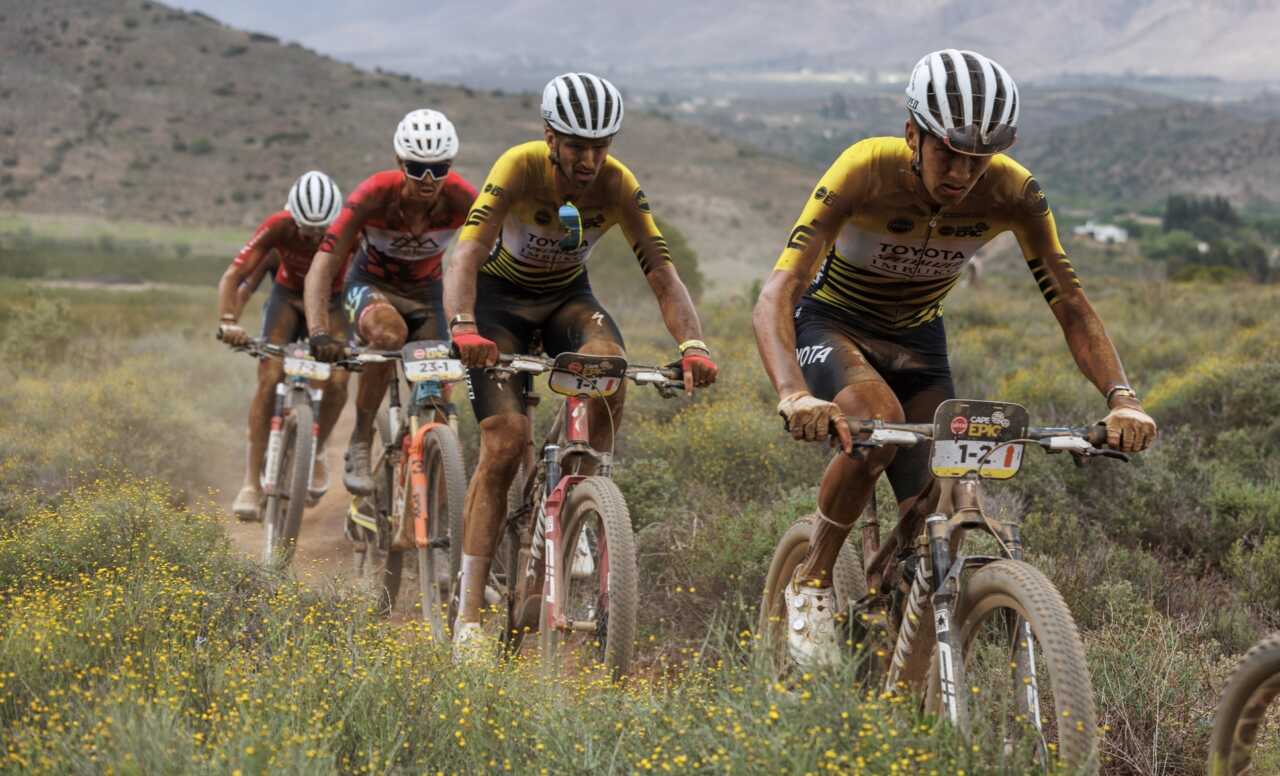 17 march 2026, cape town; SOUTH AFRICA | results of stage 2 of the cape epic mountain bike stage race as published on bike network