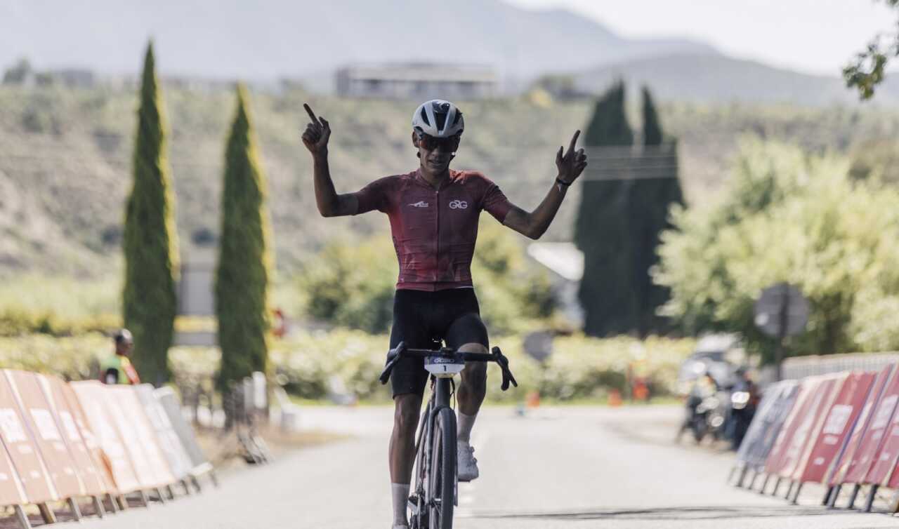 14 april 2026; cape town: SOUTH AFRICA | results of stage 2 of the 2026 garden route giro gravel bike race as published on bike network