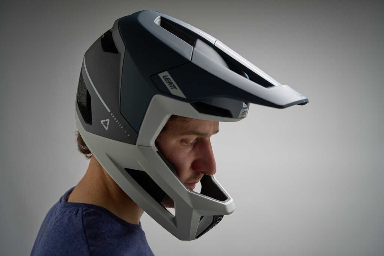12 may 2026, cape town, SOUTH AFRICA | details on the new leatt 5.0 gravity mountain bike helmet as published on bike network