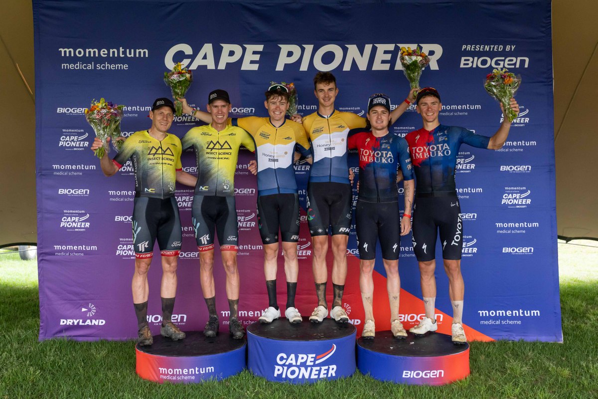25 september 2026, cape town; SOUTH AFRICA | results from stage 4 of the cape pioneer mountain bike stage race as published on bike network
