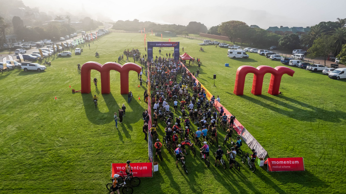 22 september 2026, wilderness, south africa | results from stage 1 of the cape pioneer mountain bike race as published on bike network