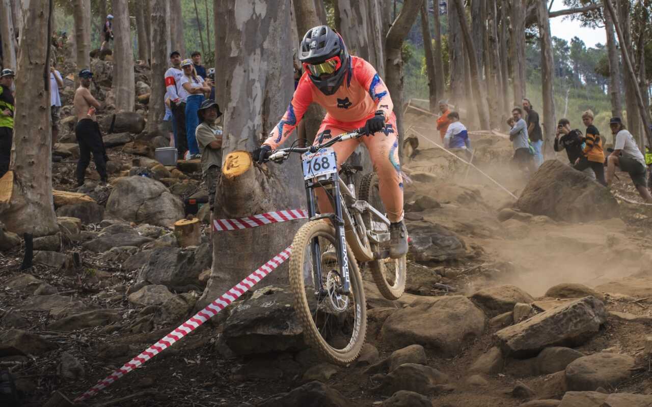 28 october, stellenbosch; SOUTH AFRICA | photo epic from the 2026 western cape downhill mountain biking championships at hellsend dirt compound as published on bike network by myles kelsey