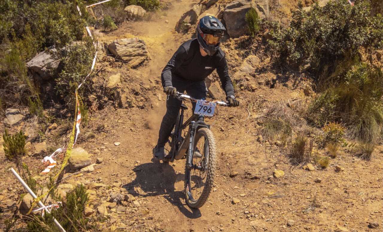 28 october, stellenbosch; SOUTH AFRICA | photo epic from the 2026 western cape downhill mountain biking championships at hellsend dirt compound as published on bike network by myles kelsey