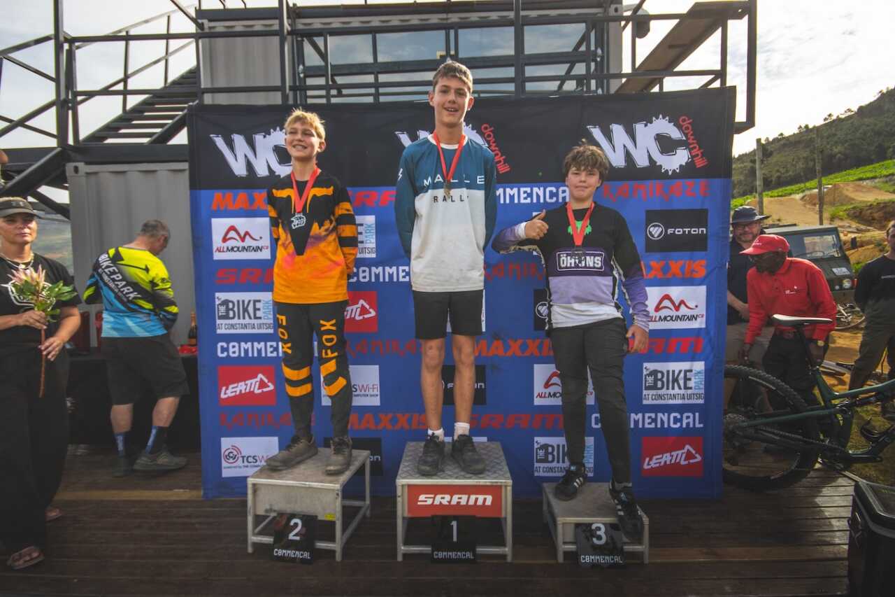 28 october, stellenbosch; SOUTH AFRICA | photo epic from the 2026 western cape downhill mountain biking championships at hellsend dirt compound as published on bike network by myles kelsey