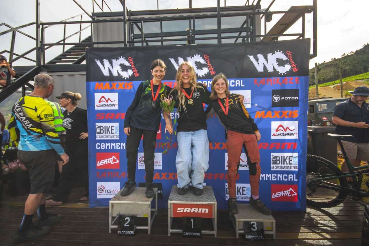 28 october, stellenbosch; SOUTH AFRICA | photo epic from the 2026 western cape downhill mountain biking championships at hellsend dirt compound as published on bike network by myles kelsey