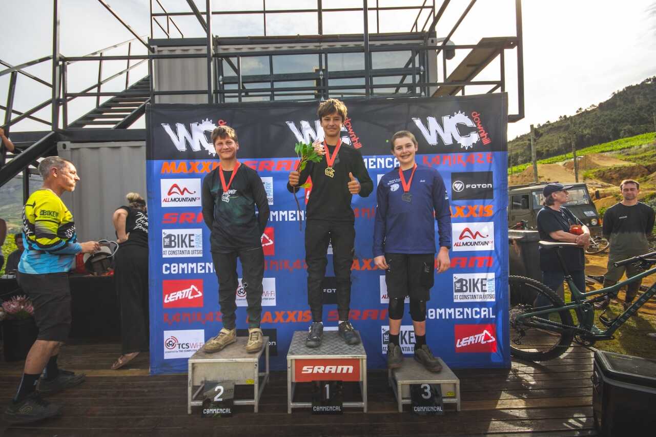 28 october, stellenbosch; SOUTH AFRICA | photo epic from the 2026 western cape downhill mountain biking championships at hellsend dirt compound as published on bike network by myles kelsey