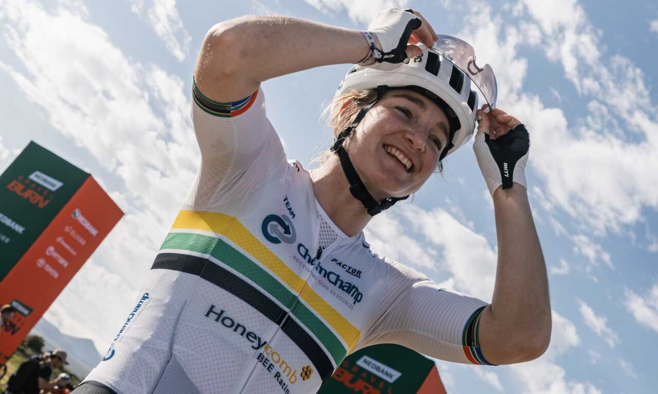 26 october 2026, cape town; SOUTH AFRICA | results from stage 2 of the gravel burn bike race as published on bike network