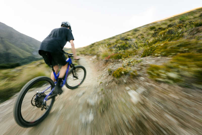 9 june 2023, cape town south africa | ben hildred rides his santa cruz mountain bike in queenstown to complete a double everest as published on bike network