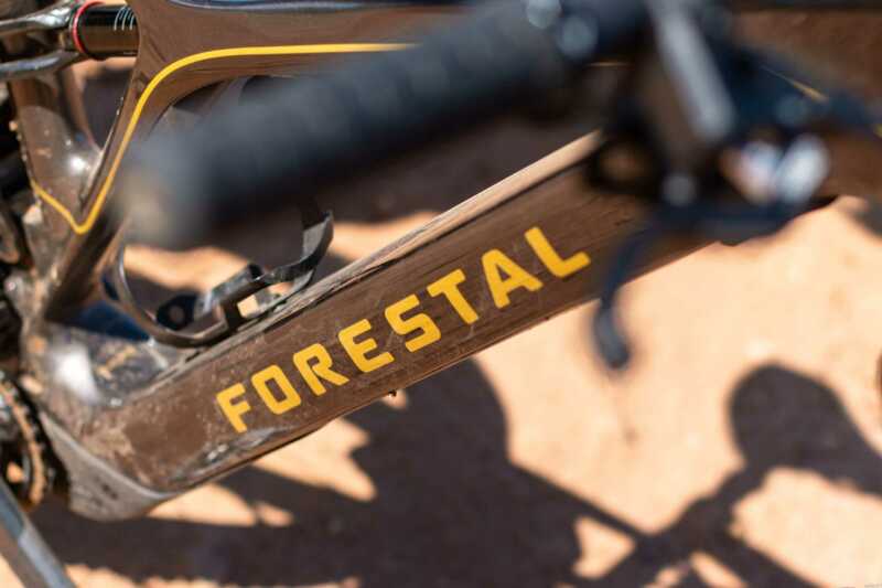 forestal siryon pedal-assist enduro mountain bike as reviewed by myles kelsey of bike network shot in tokai mtb in cape town south africa