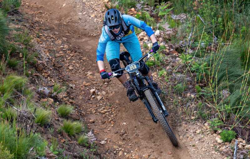 22 august 2023. stellenbosch south africa | preview of the enduro mountain bike race at jonkershoek in stellenbosch by myles kelsey as published on bike network